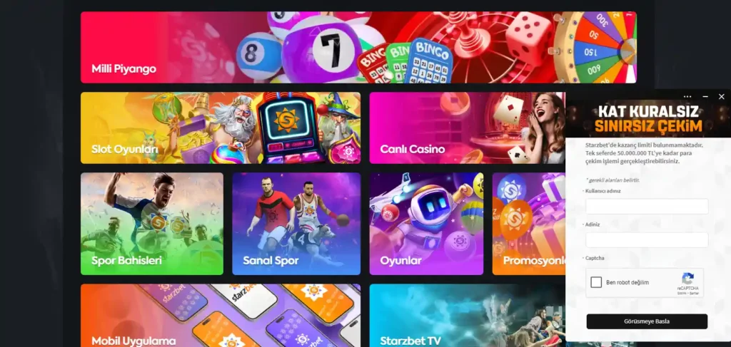 Starzbet Müşteri Hizmetleri